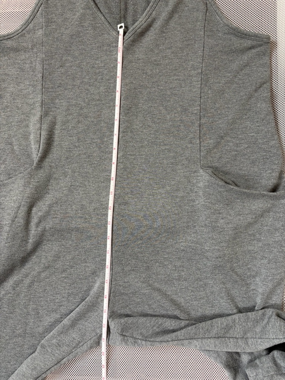 Wild Fable Grey Sleeveless Slouchy Knit Haren Jumpsuit Baggy Pocket Romper L EUC - Picture 15 of 16